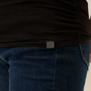 Camiseta de Bambú Personalizada para Mujer, Ropa Ecológica, Fabricante de Ropa de Marca Privada - Product Image 5