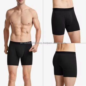 Shorts pour homme en coton/polyester de haute qualité avec logo personnalisé, marque privée, style streetwear, boxer court à entrejambe de 5 pouces, taille plus - Product Image 5