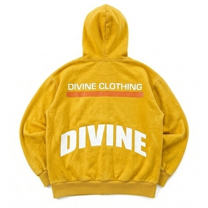 Oversized Heavyweight Distressed Hoodie Vintage Acid Wash Full Zip Hoodie Made With 100% Cotton French Terry Fabric - Product Image 6
