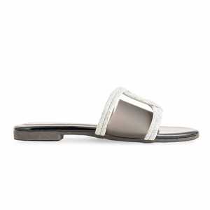 Sandales à talons décontractées noires pour femmes Style-CL2028 - Product Image 4