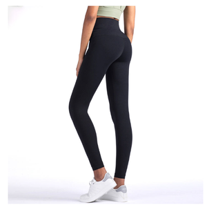 Women Compression Legging High Waist Stretch Fitness Pants Breathable Quick Dry Gym Yoga Wear <b>Tummy</b> <b>Control</b> Leggings - Product Image 4