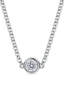 Colgante de Joyería de Moda con Diamante Cultivado en Laboratorio, Corte Pera de 0.50 Quilates en Oro Sólido de 14K, Regalo de Aniversario - Product Image 3