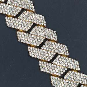 Collier chaîne cubaine en moissanite de qualité supérieure pour hommes et femmes, idéal pour la mode quotidienne et les événements festifs - Product Image 6