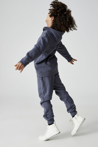 Ensemble de vêtements de sport 2 pièces en polyester avec logo personnalisé pour l'école primaire, style streetwear, pour garçons et filles - Product Image 2