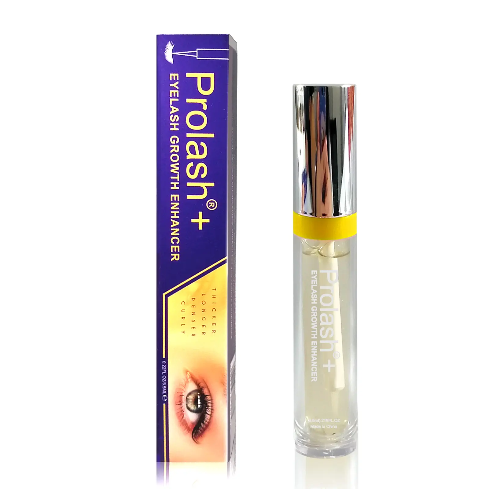 PROLASH + Hot Sell Eyelash Growth Lotion Lengthening Best Effective EPM Ingredient Rapid Grow No Side Effects