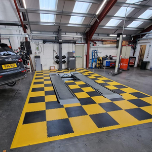 500*500*6mm PVC <b>Garage</b> Tiles Anti-slip Interlocking Coin <b>Flooring</b>/<b>cheap</b> Floor /High-strengh Plastic Removable <b>Garage</b> Floor - Product Image 5