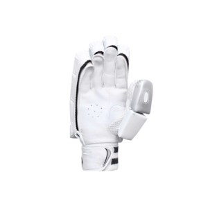 Gants de frappe de cricket en cuir Pittards professionnels personnalisés, légers, haute protection, rembourrage gris glacé, protège-mains de frappe. - Product Image 1