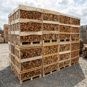 Leña de madera dura seca en horno, de roble y haya, ecológica, para calefacción y uso energético, en venta. - Product Image 3