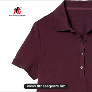 เสื้อยืดผู้หญิงคุณภาพสูง JUST FITNESS GEARS ทรงเข้ารูป ผลิตจากโพลีเอสเตอร์/คอตตอน แห้งเร็ว ระบายอากาศได้ดี สีพื้น  รับสกรีนโลโก้ สวมใส่สบายๆ - Product Image 6