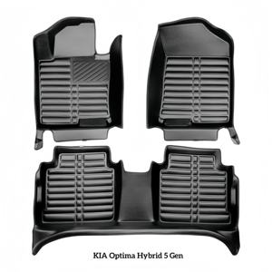 Tapis de sol de voiture en cuir 5D sur mesure de luxe, écologiques, ensemble complet pour <span class=keywords><strong>Soul</strong></span> EV 2014-2023, antidérapants, design mignon - Product Image 1