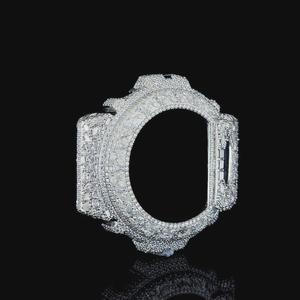 Lunette de montre personnalisée avec diamants, pièces de montre de luxe hip-hop - Product Image 6