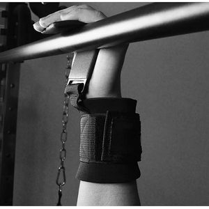 Crochets de musculation en néoprène pour tractions, soulevés de terre et powerlifting - Product Image 5