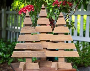 Handcrafted <b>Wooden</b> <b>Christmas</b> <b>Tree</b> Natural Rustic <b>Christmas</b> Decoration Tabletop <b>Wooden</b> <b>Tree</b> Ornament for Home Living Room Bedroom - Product Image 2