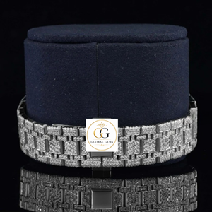 Best Quality New Arrival Luxury Hip Hop Diamond Watch With Hip Hop Fashion and Luxury Finish for Bulk Quantity - Product Image 5