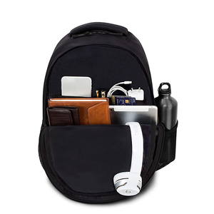 Sac à dos de sport pour hommes, prix d'usine, couleur unie, imperméable, réglable, léger, pour garçons, sacs de collège - Product Image 3