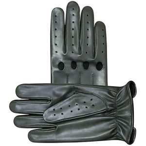 Gants d'hiver en cuir pour vélo, longueur poignet, thermiques, compatibles écran tactile, non doublés, décontractés pour le cyclisme, les fêtes, les sports, les voyages, les activités de plein air et le quotidien - Product Image 3