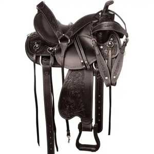 Nouvelle Arrivée 2026 : Selle Western en Cuir Véritable au Design Unique à Prix Avantageux - Product Image 2