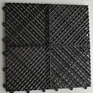 Dalles de sol modulaires en plastique pour garage, intérieur et extérieur, dalles de sol en vinyle PP renforcé, à emboîtement - Product Image 2