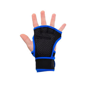 Guantes de Gimnasio Personalizados de Poliéster, para Levantamiento de Pesas, Unisex, Medios Dedos, Deportivos, Transpirables, Impermeables, Antideslizantes - Product Image 6