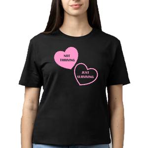 T-shirt premium imprimé unique pour femmes Fabricant personnalisé de t-shirts fabriqué au Bangladesh T-shirt en coton à manches courtes pour femmes de la meilleure qualité - Product Image 3