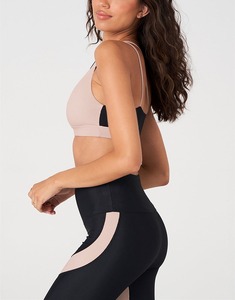 High Quality Women Racer Back Permanent Cup <b>Pad</b> <b>Running</b> High Impact Support Yoga Workout Fitness Bras Tank Crop Top Sports Bra - Product Image 2