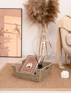 Stackable Seagrass Pantry <b>Baskets</b> for <b>Shelves</b> Handmade Storage <b>Basket</b> Wholesale ecofriendly Made in Viet Nam - Product Image 2