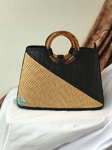 High Quality Eco Friendly Seagrass Handmade <b>Bag</b> With Handle - Product Image 2