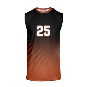 Camiseta de Voleibol para Mujer, de Secado Rápido, Estampada, Uniforme de Equipo de Gimnasio, Chaleco con Cuello en V, de Poliéster, Personalizable, OEM - Product Image 3