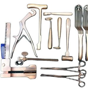Ensemble d'instruments de chirurgie cardiothoracique en acier inoxydable, écarteur de côtes Finochietto, coupe-os de qualité médicale - Product Image 5