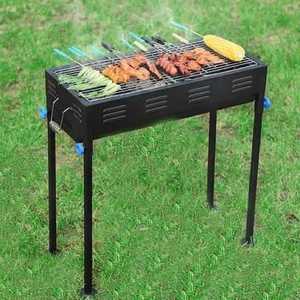 Parrilla Portátil de Carbón con Soporte para Asar al Aire Libre y Barbacoa - Product Image 2