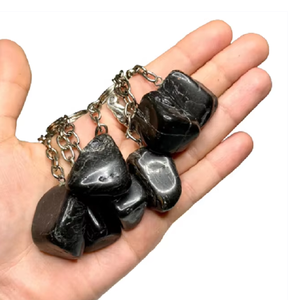 Llavero de cristal de alta calidad, turmalina negra pulida, llavero de piedra natural, regalos para mujeres, mayorista de llaveros - Product Image 5