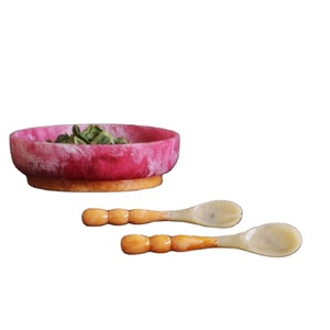 ถ้วยเรซินทำด้วยมือสำหรับใช้ในบ้านชามเรซินสีสันสวยงาม - Product Image 4