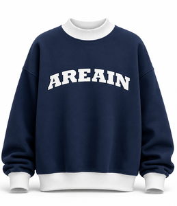 Sudadera Oversize de Cuello Alto para Mujer, Color Sólido, 100% Algodón, Transpirable, Ligera, con Logotipo Personalizado - Product Image 6