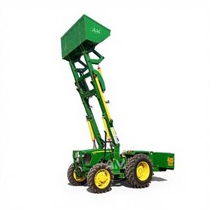 Chargeur télescopique léger et fiable AMW pour tracteur 49HP 4x4, garantie hydraulique 1 an, capacité 400kg, poids propre 2000kg - Product Image 5