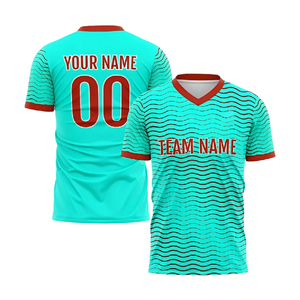 เสื้อเจอร์ซีย์อเมริกันฟุตบอลคุณภาพดีที่สุด สไตล์ลำลอง แฟชั่นใหม่ล่าสุดสำหรับผู้ชาย รับผลิตตามแบบทีมพร้อมโลโก้ - Product Image 6