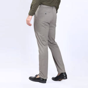 Pantalones Chinos Casuales de Alta Calidad para Uniforme Escolar, con Cintura Elástica, Pantalones para Hombre, Lavados, Lisos, al por Mayor - Product Image 4