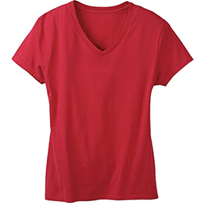 Camiseta Casual de Verano para Mujer, Cuello en V, Manga Corta, Lisa, Suave y Transpirable - Product Image 6