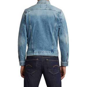 <b>Denim</b> <b>Jacket</b> for Men Stylish Custom Colors High Quality Breathable Comfortable Easy Wash Hot Selling Outerwear - Product Image 2