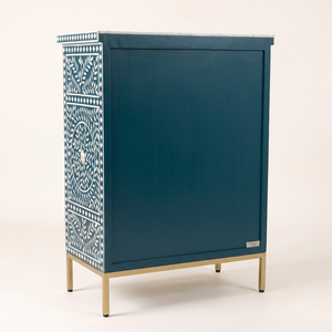 High Quality Handmade Floral Pattern Bone Inlay Bedside <b>Table</b> Living Room Ottoman Nightstand <b>End</b> <b>Table</b> - Product Image 2