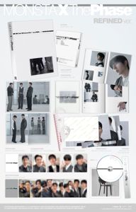 MONSTA X - [ THE PHASE ] มินิอัลบั้มชุดที่ 13 (รุ่นปรับปรุง) อัลบั้มซีดีเคป๊อปขายดีที่สุดในเกาหลีสำหรับทุกวัย - Product Image 4