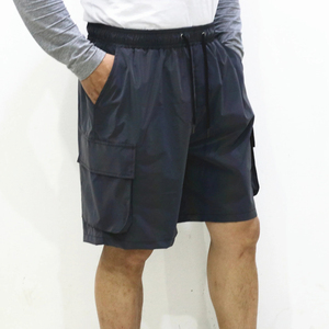 Shorts cargo réfléchissants holographiques pour hommes, été, jogging, cyclisme, brillent la nuit, multi-poches, shorts de sport décontractés pour hommes - Product Image 4