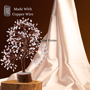 Wholesale Clear Quartz Crystal <b>Tree</b> of Life Copper Wire Gemstone Healing Stones Crystal <b>Tree</b> Home Decor - Product Image 6