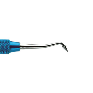 P.K.T. Herramienta de laboratorio dental de precisión azul SS Point con mango ergonómico de 162 mm para cera - Product Image 6