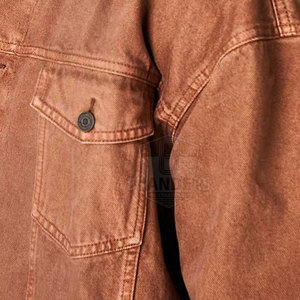 High Quality Made Best Material <b>Men</b> Jeans <b>Jacket</b> Breathable Lightweight Custom Design <b>Men</b> Winter <b>Jacket</b> - Product Image 4