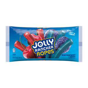 Jolly Rancher Blue Raspberry Cherry Rope Candy Chewy <b>Sweet</b> Sour Gummy Style Bulk Wholesale SnackPack <b>Party</b> Treat Limited Edition - Product Image 4