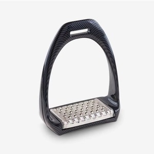 Nuevas estribas de acero inoxidable con cordones para equitación de sendero, resistentes al óxido, de alta resistencia y cómodas. - Product Image 1