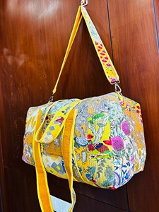 Bolsa Deportiva Acolchada - Bolsa de Viaje Ecológica de Algodón para Mujer, Gran Capacidad, Resistente, para Fin de Semana, Casual, para Pasar la Noche, 2026 - Product Image 2