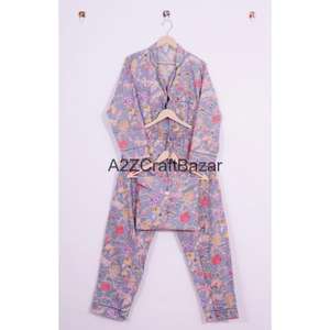 Ensembles de pyjamas pour femmes en gros – Vêtements de nuit et de détente en modal, pyjamas personnalisés en coton à manches longues et doux pour femmes - Product Image 5