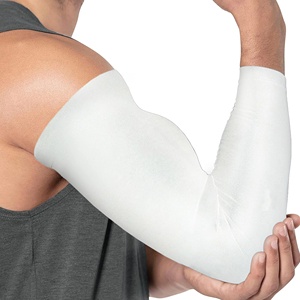 ANTMAX Mangas de compresión graduada unisex de seda helada con protección UV para brazos, ideales para adultos en deportes, ciclismo, baloncesto y golf. - Product Image 1