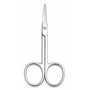 Tijeras multiusos de acero inoxidable para recortar uñas, cejas y vello facial con cuchillas afiladas - Product Image 1
